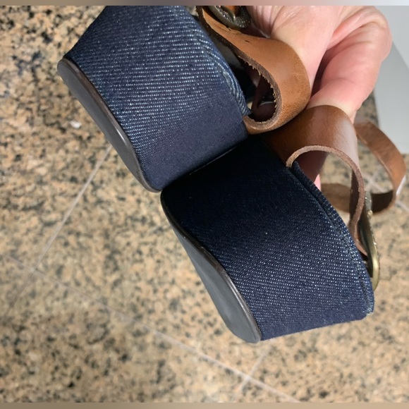 SALE❤️❤️❤️🩷Pedro Garcia 🏝️ clavia jeans platforms - Picture 5 of 13